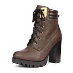 DREAM PAIRS Women's Fashion Ankle Boots - Chunky High Heel Booties