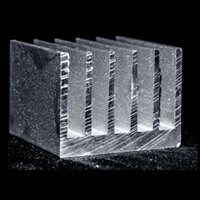 هیت سینک آلومینیومی عرض 5.4 سانتی متر شانه 4 سانتی متر (طول 1 متر)