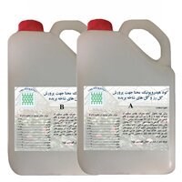 ست کود هیدروپونیک مایع گل رز و شاخه بریده محنا حجم 2 لیتری