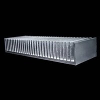 هیت سینک آلومینیومی عرض 30 سانتی متر شانه 5 سانتی متر (طول 1 متر)