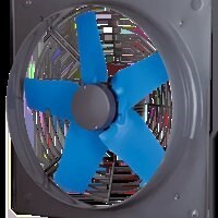هواکش صنعتی سبک فلزی 30 سانتی متری دور بالا دمنده مدل VID-30D2S