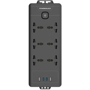 چندراهی برق پاورولوژی مدل POWEROLOGY 6AC 2500W PWC034