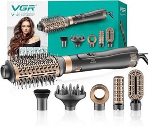 سشوار برس‌دار و مولتی استایلر 6 کاره VGR V-491 با سری‌های سرامیکی