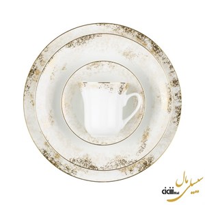 سرویس غذاخوری چینی زرین ایران شهرزاد کلودیا