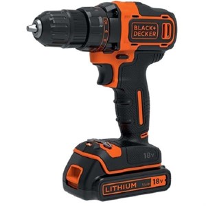 دریل چکشی 10 میلی متری 18 وات بلک اند دکر مدل BCKSB04-QW مدل 1