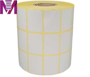 رول لیبل ریبون خور 35*25 کاغذی سه ردیفه