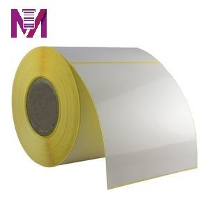 رول لیبل ریبون خور 100*100 (PVC) تک ردیفه