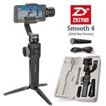 تثبیت کننده تلفن هوشمند Gimbal تلفن هوشمند 3-محور Zhiyun Smooth 4 ، ارتقاء دهنده تلفن Gyro استابلایزر Vlog Tripod w / Focus Pull