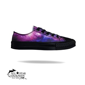 کتونی آل استار ساق کوتاه گلگسی مشکی لژ تمام مشکی (All Star)