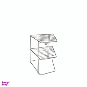 راف نظم دهنده داخل کابینت استیل ایکس مدل کنج کد K2 