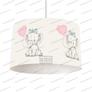 لوستر اتاق کودک طرح فیل لاو یو کد L-Elephant-112