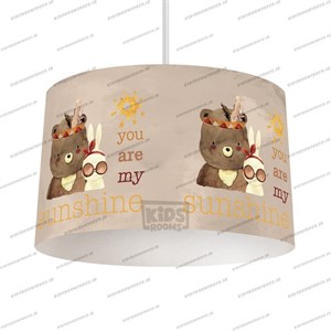 لوستر اتاق کودک طرح خرس و خرگوش کد L-Bear-104