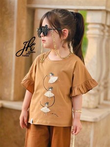 تیشرت تک دخترانه