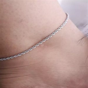 پابند خاویاری نقره  زنانه مدل ITL-141 