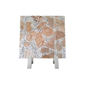 موزاییک لاشه طرح پرطاووسی کرم شاهین اصفهان (40*40)