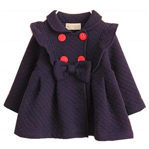 YOBEBE Baby Girls Outwear Trench Coat Jacket 6M-4T Kids Clothes 