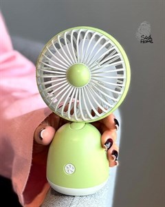 پنکه شارژی رومیزی چراغ دار مدل DD-5631 طراحی مینیمال