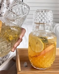 بطری شیشه ای با درب لیوانی دنی هوم
