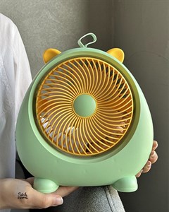 پنکه شارژی رومیزی خرسی 3 سرعته مدل Bear Fan استفاده بدون برق