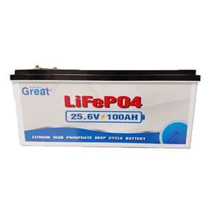 باتری لیتیوم LiFePO4 25.6V 100Ah گریت سولار (Great Solar) مدل LFP24100