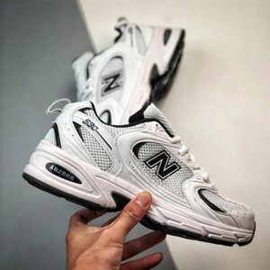 کفش نیو بالانس 530 (New Balance 530_Black White) ویتنام مشکی سفید مردانه و زنانه