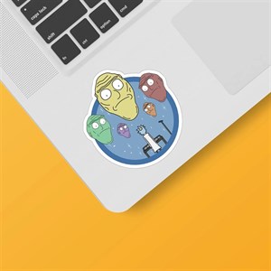 استیکر طرح Rick & Morty کد ۰۵