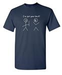 I Got Your Back Stick Figure Graphic Friendship Novelty Sarcastic Funny T Shirt