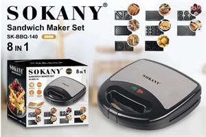 ساندویچ ساز 8 کاره سوکانی مدل SK-BBQ-140