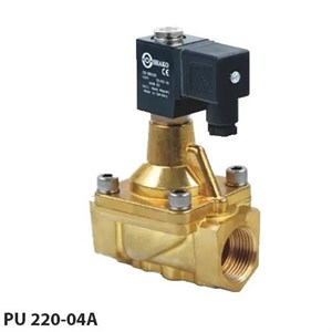 شیر برقی 2/2 شاکو سایز 1/4 اینچ با شناسه فنی PU 220-04A