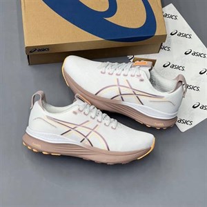 کفش رانینگ مردانه اسیکس ژل کایانو ۳۲ سفید قهوه‌ای ASICS Gel-Kayano 32 White Brown