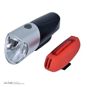 چراغ عقب و جلو دوچرخه شارژی ایکس سی کد 886 