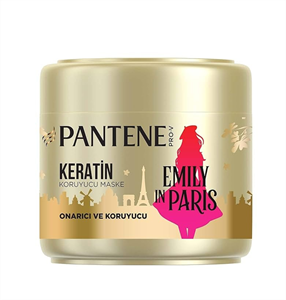 ماسک مو کراتین پنتن Pantene مو های خشک و آسیب دیده مدل Emily in Paris حجم 200 میل