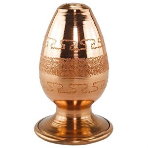 نمکدان مسی تخم مرغی ۱ عددی