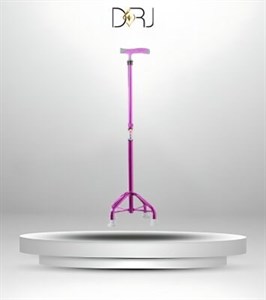 عصا چهارپایه تاپ مدیک مدل LUX974 (رنگ بنفش)