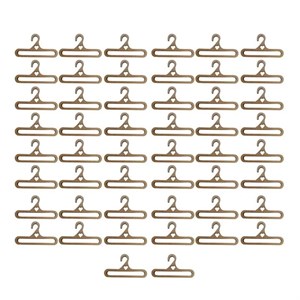 چوب‌لباسی چوبی گیفت مدل 001 بسته 50 عددی
