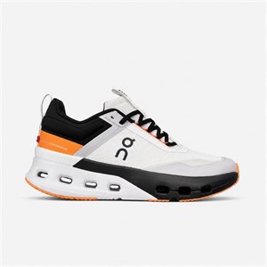 کتونی آن رانینگ سفید نارنجی On Running Cloudnova X White & Orange