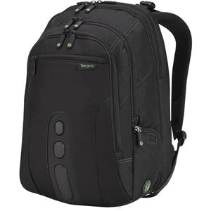 Targus Spruce EcoSmart Checkpoint Friendly Backpack for 17 Inch Laptop Black TBB019US 