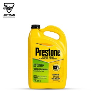 کولانت / ضدیخ مولتی (33 درصد ) برند پریستون Prestone حجم 3.78 لیتر