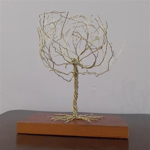 دکوری سیمی درخت سه بعدی پر شاخه 