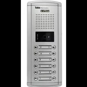 پنل آیفون تصویری تابا مدل TVP‑1840 ظرفیت ۱۲ واحدی (طرح سپهر/سهند)