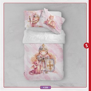 روتختی کودکانه برند مینوریا طرح دخترانه کد p-497