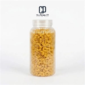 جار 1200سی سی آشپزخانه 60 گرم دهانه 70 درب پلاستیکی