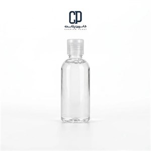 بطری 60 سی سی دهانه 18 با درب فلیپ تاپ