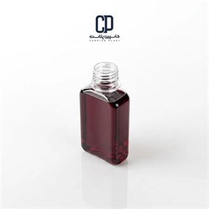 بطری 120 سی سی کتابی شفاف دارویی 14 گرم