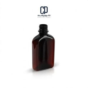 بطری 250 سی سی کتابی دارویی قهوه ای 23 گرم