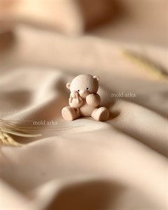 قالب سیلیکونی تدی خرگوش دار مینی