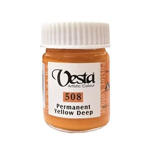 گواش وستا کد 508  PermanentYellowdeep حجم 30 میل