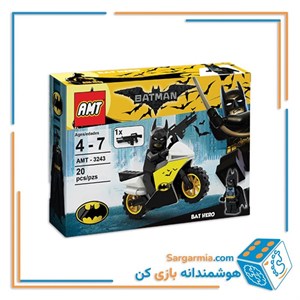 لگو مینی فیگور موتور سوار بتمن ۲۰ قطعه کد AMT3243