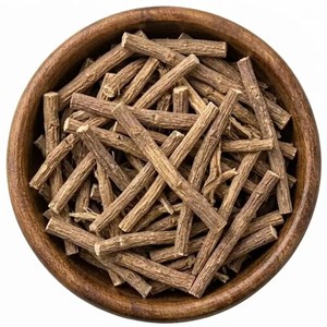 ریشه شیرین‌بیان تمیز و سورت شده اعلا (۱۰۰٪ طبیعی)