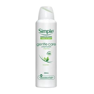 اسپری ضد تعریق بدون بو gentle care سیمپل ۲۵۰ میل